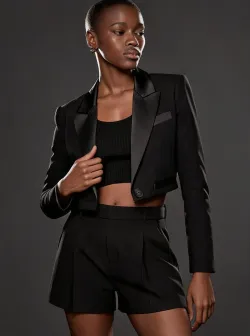 Using reference image 1, generate a 2×2 grid image:Each grid cell features the model from the reference image in a distinct pose with noticeable variation. Ensure all poses are elegant and flattering. Keep the clothing and camera angle unchanged. Note: The 2×2 grid must have no white borders. image1:Model's pose1, image2:Model's pose4, image3:Model's pose8, image4:Model's pose9,