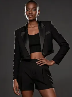 Using reference image 1, generate a 2×2 grid image:Each grid cell features the model from the reference image in a distinct pose with noticeable variation. Ensure all poses are elegant and flattering. Keep the clothing and camera angle unchanged. Note: The 2×2 grid must have no white borders. image1:Model's pose1, image2:Model's pose4, image3:Model's pose8, image4:Model's pose9,
